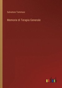 bokomslag Memorie di Terapia Generale