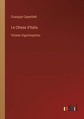 bokomslag Le Chiese d'Italia