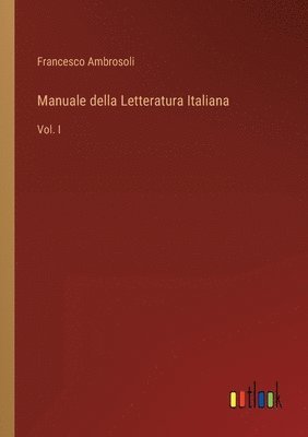 bokomslag Manuale della Letteratura Italiana