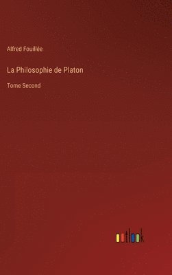 bokomslag Philosophie de Platon