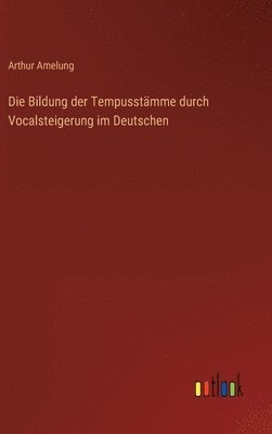 bokomslag Die Bildung der Tempusstmme durch Vocalsteigerung im Deutschen