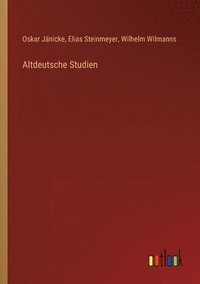bokomslag Altdeutsche Studien