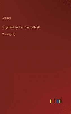 bokomslag Psychiatrisches Centralblatt