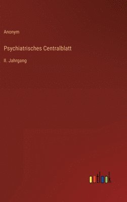 Psychiatrisches Centralblatt 1