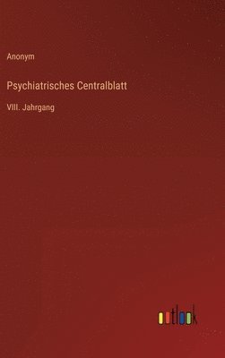 bokomslag Psychiatrisches Centralblatt