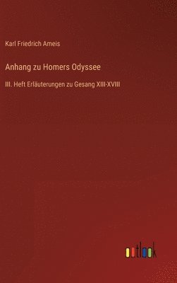 bokomslag Anhang zu Homers Odyssee