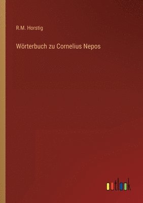 bokomslag Wrterbuch zu Cornelius Nepos