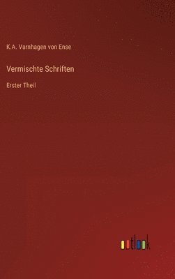 bokomslag Vermischte Schriften