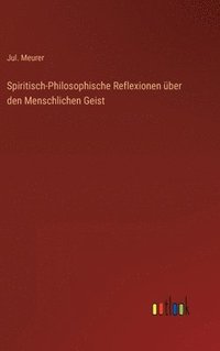 bokomslag Spiritisch-Philosophische Reflexionen über den Menschlichen Geist