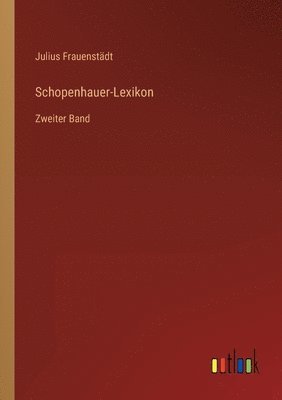 bokomslag Schopenhauer-Lexikon