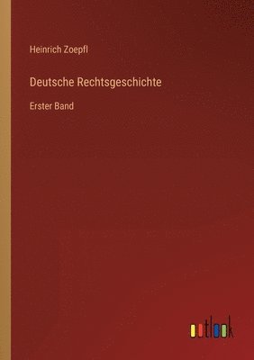 bokomslag Deutsche Rechtsgeschichte