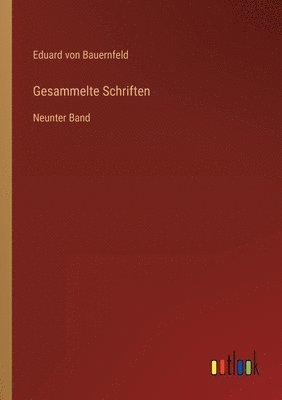 Gesammelte Schriften 1