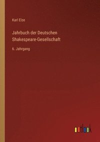 bokomslag Jahrbuch der Deutschen Shakespeare-Gesellschaft