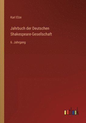 Jahrbuch der Deutschen Shakespeare-Gesellschaft 1