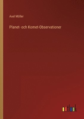 bokomslag Planet- och Komet-Observationer