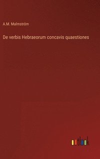 bokomslag De verbis Hebraeorum concavis quaestiones