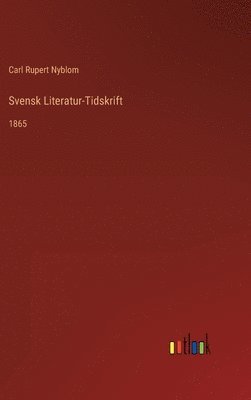 bokomslag Svensk Literatur-Tidskrift