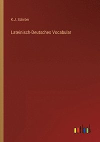 bokomslag Lateinisch-Deutsches Vocabular