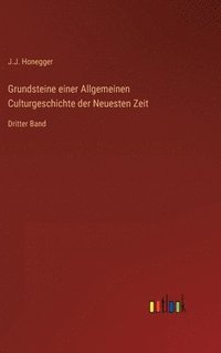 bokomslag Grundsteine einer Allgemeinen Culturgeschichte der Neuesten Zeit