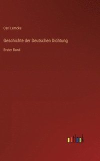 bokomslag Geschichte der Deutschen Dichtung