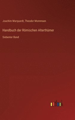 bokomslag Handbuch der Rmischen Alterthmer