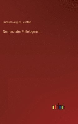 bokomslag Nomenclator Philologorum