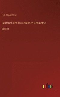 bokomslag Lehrbuch der darstellenden Geometrie
