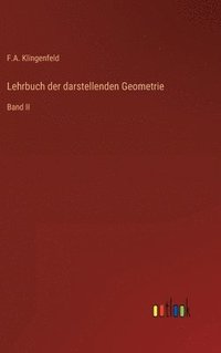 bokomslag Lehrbuch der darstellenden Geometrie