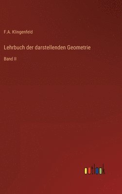 bokomslag Lehrbuch der darstellenden Geometrie