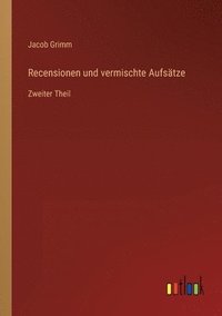 bokomslag Recensionen und vermischte Aufstze