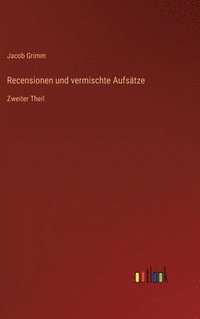 bokomslag Recensionen und vermischte Aufstze