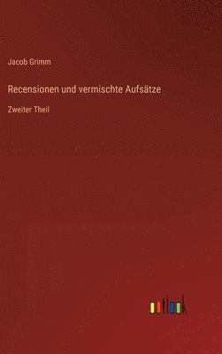 bokomslag Recensionen und vermischte Aufstze