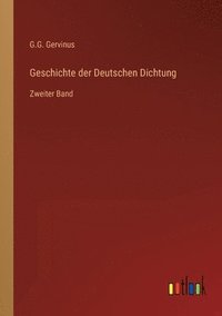 bokomslag Geschichte der Deutschen Dichtung