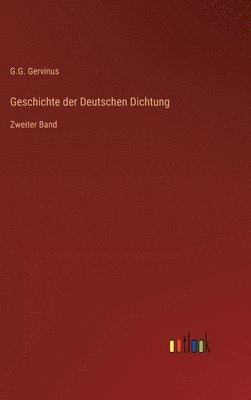 bokomslag Geschichte der Deutschen Dichtung