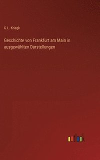 bokomslag Geschichte von Frankfurt am Main in ausgewhlten Darstellungen