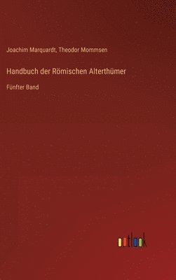 bokomslag Handbuch der Rmischen Alterthmer