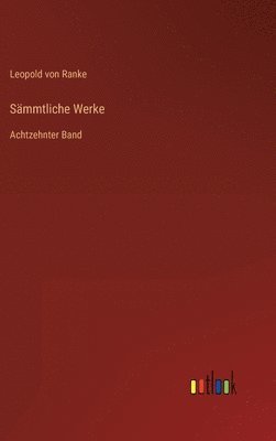 bokomslag Sämmtliche Werke