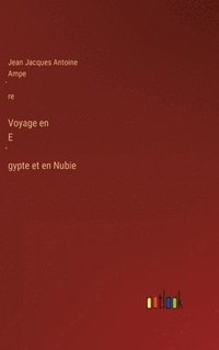 bokomslag Voyage en E&#769;gypte et en Nubie