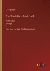 bokomslag Troubles de Bruxelles de 1619