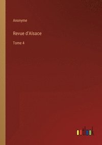 bokomslag Revue d'Alsace