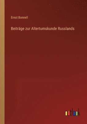 bokomslag Beiträge zur Altertumskunde Russlands