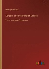bokomslag Knstler- und Schriftsteller-Lexikon