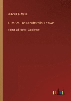 Knstler- und Schriftsteller-Lexikon 1