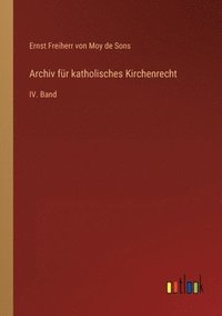 bokomslag Archiv fr katholisches Kirchenrecht