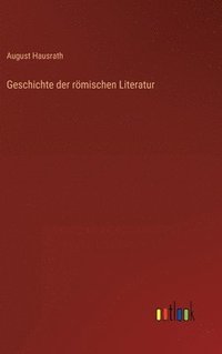 bokomslag Geschichte der römischen Literatur
