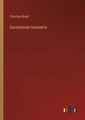 bokomslag Darstellende Geometrie