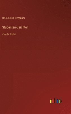 bokomslag Studenten-Beichten