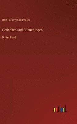 bokomslag Gedanken und Erinnerungen