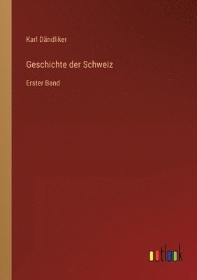 bokomslag Geschichte der Schweiz