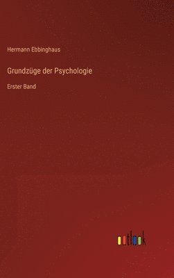 bokomslag Grundzge der Psychologie